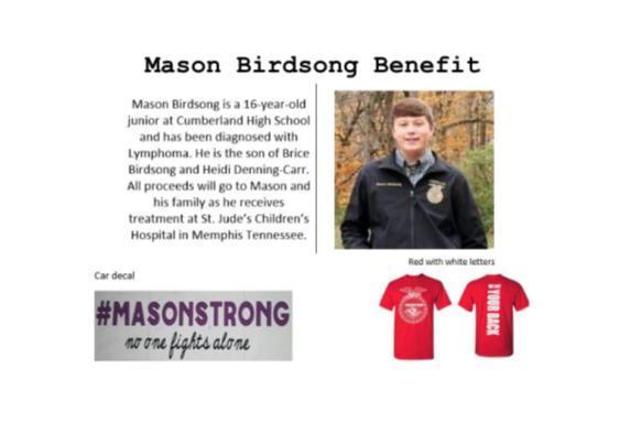 Mason Birdsong Benefit