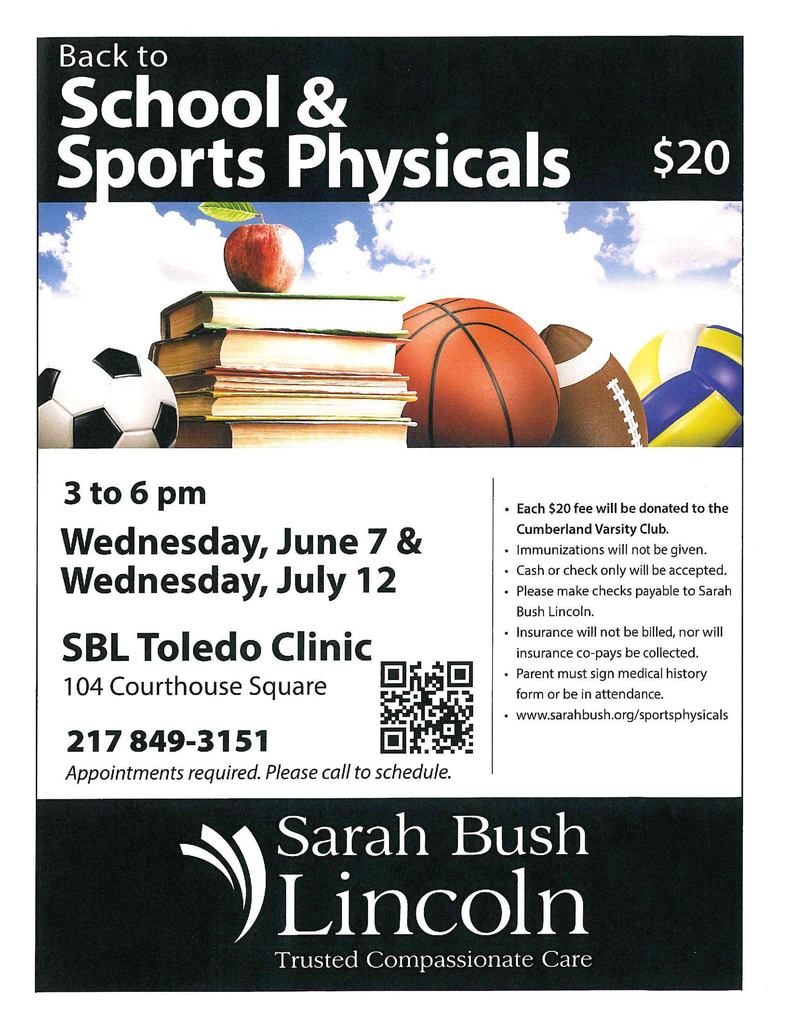 School and Sports Physicals