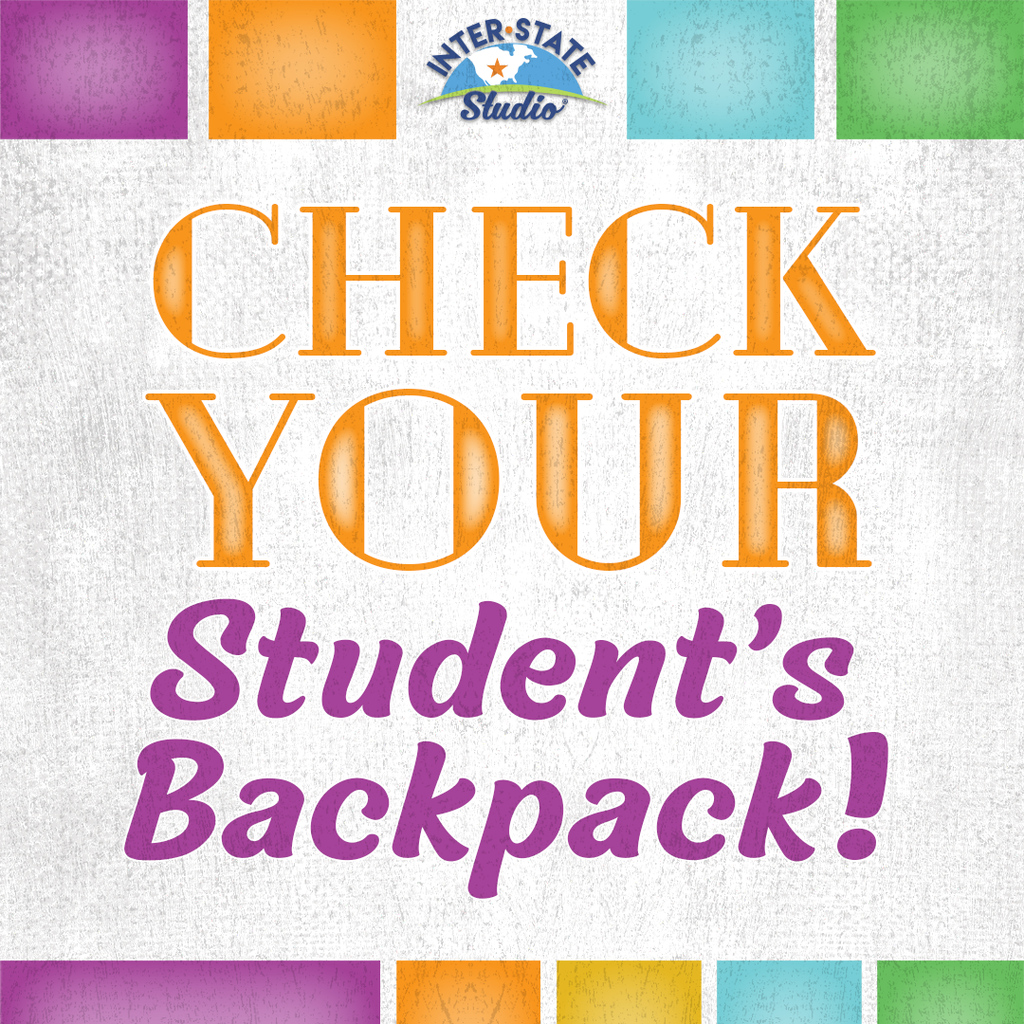 Check Your Student's Backpack